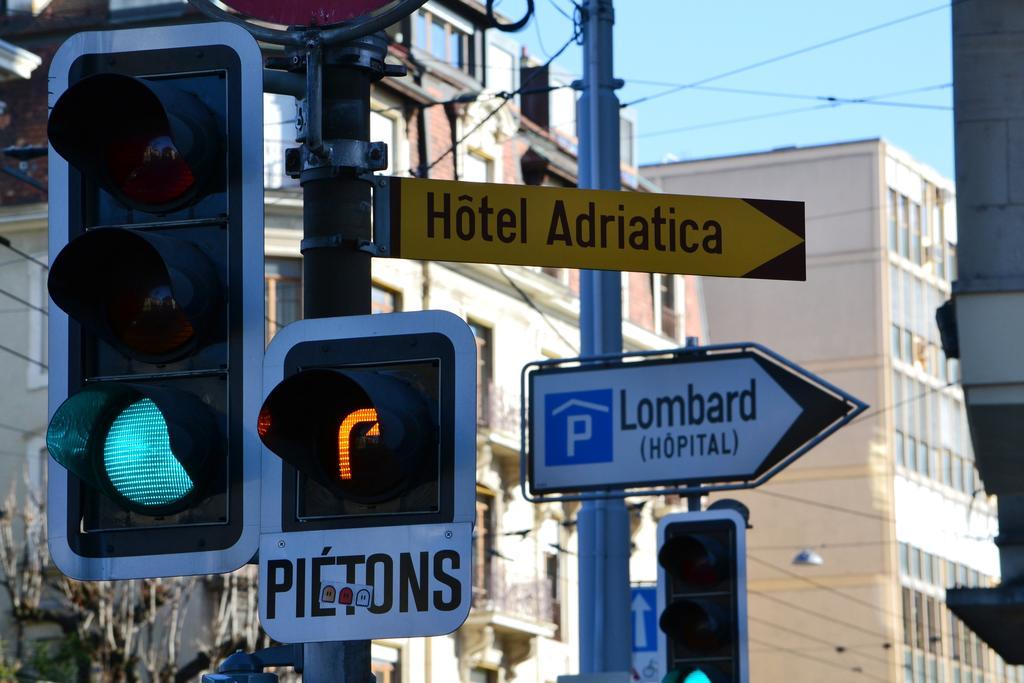 Hotel Adriatica Geneva Luaran gambar